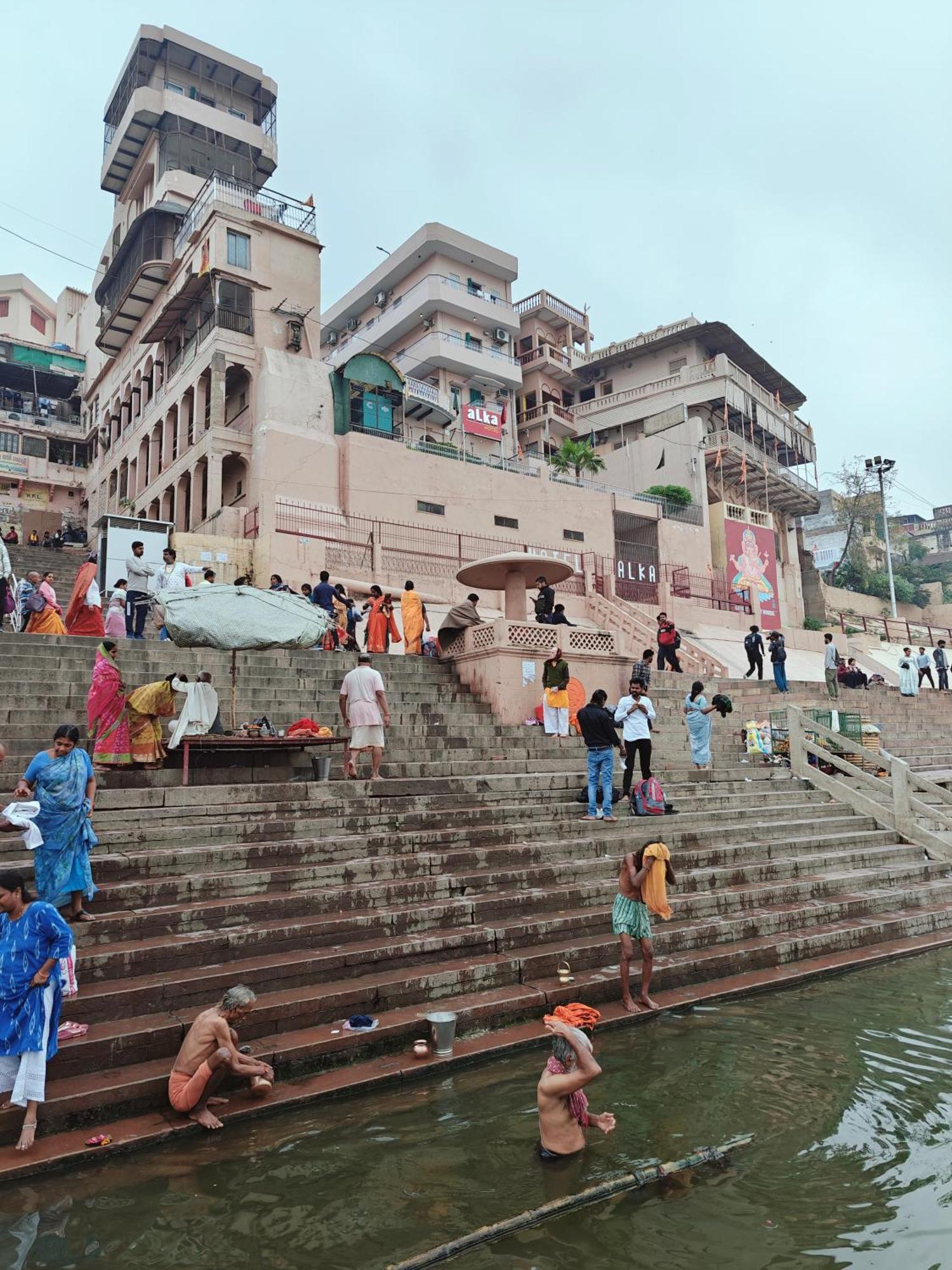 Poshtel Vns Daire Varanasi Dış mekan fotoğraf